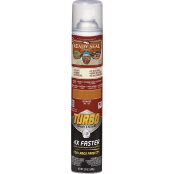 Ready Seal Wood Stain & Sealer Spray, Redwood - 24 oz