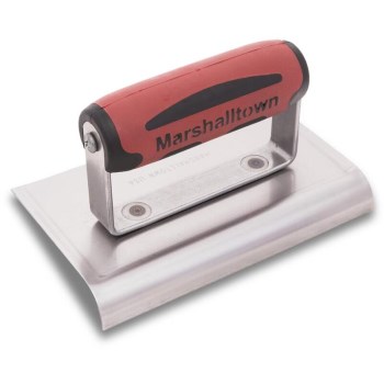 Marshalltown Curved End Hand Edger - 6" x 4"