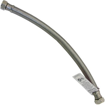 Water Heater Flexible Connector, Stainless Steel ~ 24"