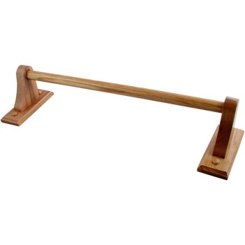 LDR Rustic Oak Towel Bar - 24"