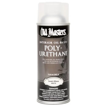 Polyurethane Aerosol Spray, Clear Semi-Gloss - 12.8 oz