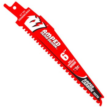 Diablo Amped Demo Demon Recip Blade - 6", 5/7 TPI