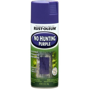 No Hunting Purple [Matte]  Spray Paint ~ 12 oz Aerosol