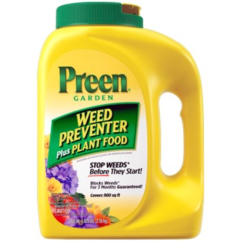Preen Weed Preventer Plus Plant Food - 5.625 Lb