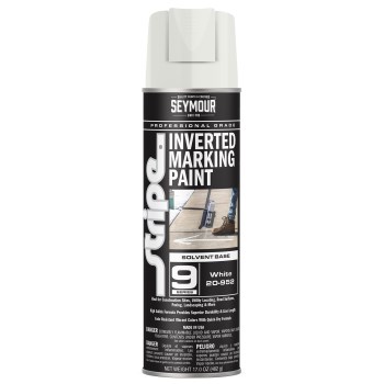 Stripe Inverted Marking Paint, White - 20 oz