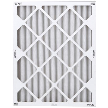 Pleated Air Filter, MERV 8 - 16x20x2, 6pk