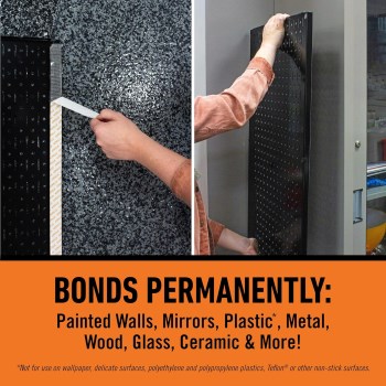 Gorilla Max Strength Mounting Tape, Black - 1" x 60"