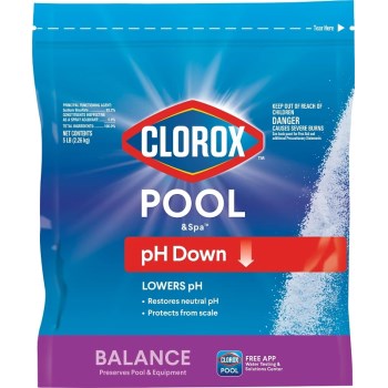 Clorox Pool and Spa pH Down   5lbs each  (3 pack)