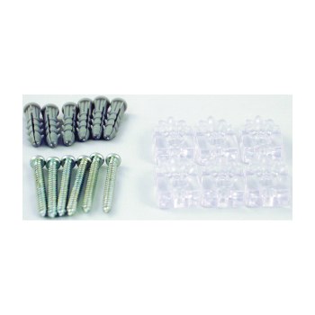 Mirror Mounting Clip Kit, 6pk