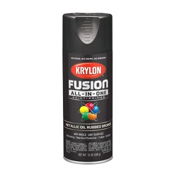 Krylon Fusion Spray Paint, Oil Rubbed Bronze - 12 oz