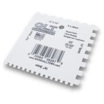 6287 Sq-Notch Plastic Spreader