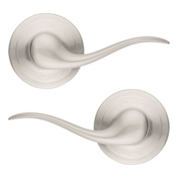 Kwikset Tustin Half Dummy Lever, Satin Nickel - Left Hand