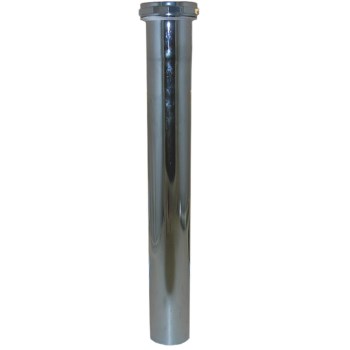 Larsen Chrome Brass Sink Extension Tube - 1-1/2" x 12"