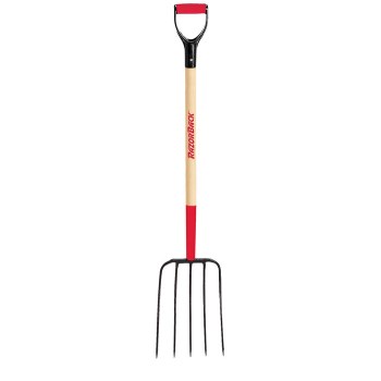 Razor-Back 5-Tine Compost Fork, D-Handle - 36"
