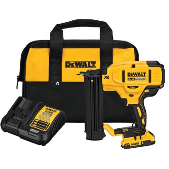 DeWalt 20V MAX XR 18-Gauge Brad Nailer Kit