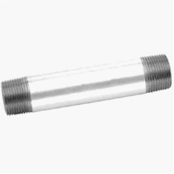 Pipe Nipple, Galvanized Steel - 1/2" x 1-1/2"