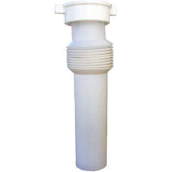 PVC Flexi-Drain,  White  ~ 1 1/2"