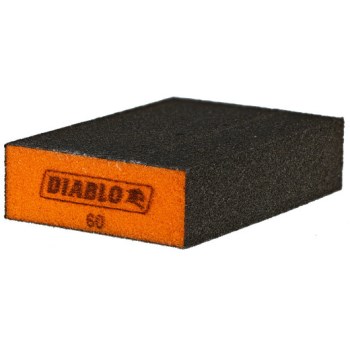 Diablo Large Flat Edge Sanding Sponge, Coarse - 60G