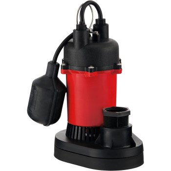 Red Lion Submersible Sump Pump - 1/3 HP
