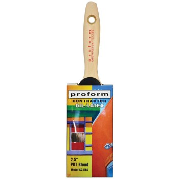 Proform Contractor Brush, Beavertail Handle - 2-1/2"