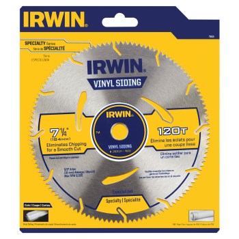 Vinyl Siding Saw Blade - 7-1/4", 120 Tooth