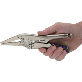 Irwin Long Nose Locking Pliers with Wire Cutter - 9"