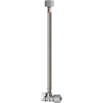 Plumb Pak Quick Lock Angle Toilet Supply Connector - 20"
