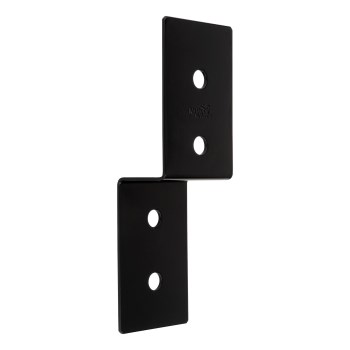 Decorative Joist Tie, Black - 3" x 9-1/2"