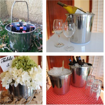 1/2g Stainless Bucket