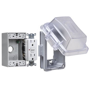 1-Gang Outdoor GFCI Kit