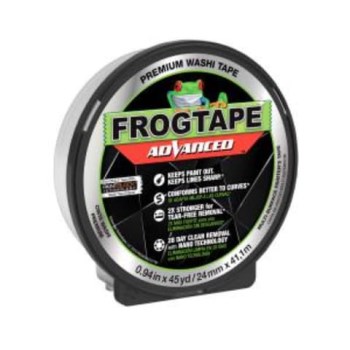 FrogTape Multi-Surface Painter's Tape, Green - 1" x 45 Yd