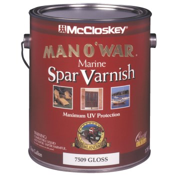 Man O'War Marine Spar Varnish, Gloss - Gallon