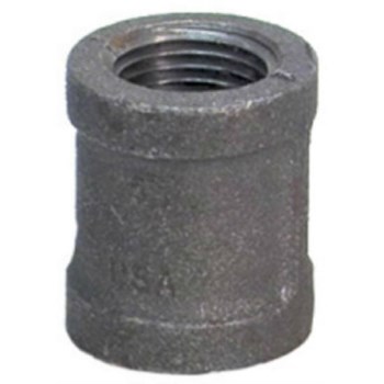 Malleable Coupling - Black Steel - 3/4 inch