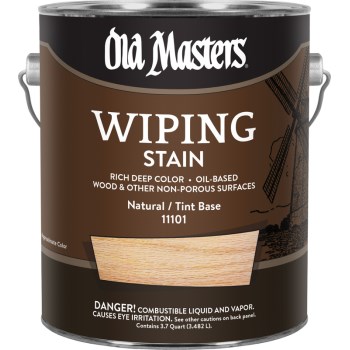 Wiping Wood Stain, Natural Tint Base  ~ Gallon