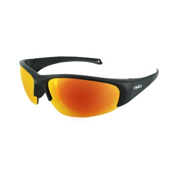 Eyedol GT Safety Glasses, Red Mirror
