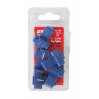 Tap Splice  Blue    18-14 AWG   5pk