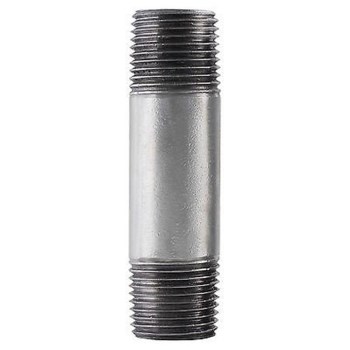 Pipe Nipple, Galvanized Steel - 3/8" x 4-1/2"