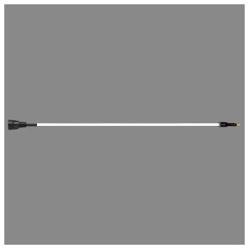 Hot Shot Rigid Fiberglass Cattle Prod Shaft   48"