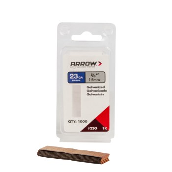 Arrow 23-Gauge Pin Nails - 5/8", 1000pk