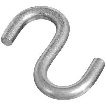 Stainless Steel Open S-Hook ~ 1 1/2"