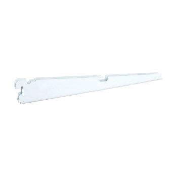 FreedomRail Shelf Bracket, White - 16"