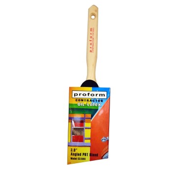 Proform Contractor Angled Cut Brush - 3"