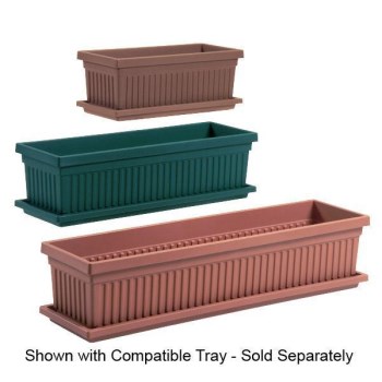 Flowerbox/Venetian Style - Clay Color  - 24"