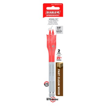 Diablo Spade Bit - 5/8" x 6", 2pk