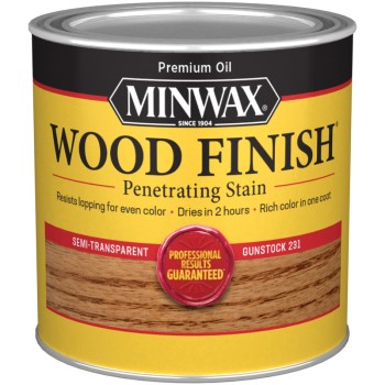 Minwax 22310 Penetrating Wood Stain, Gunstock ~ 1/2 Pint