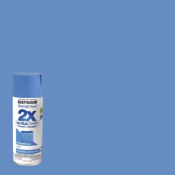 Spray Paint 2X  Satin Wildflower Blue   12 oz