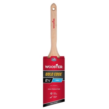 Wooster Gold Edge Angle Sash Brush - 2-1/2"