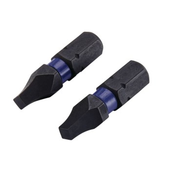 Square Recess Impact Bit - #2, 1", 2pk