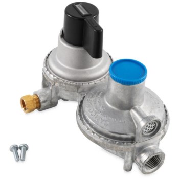 Camco Two-Stage Auto-Changeover Propane Regulator