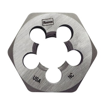 Hex Machine Screw Die, High Carbon Steel - 6-32 NC